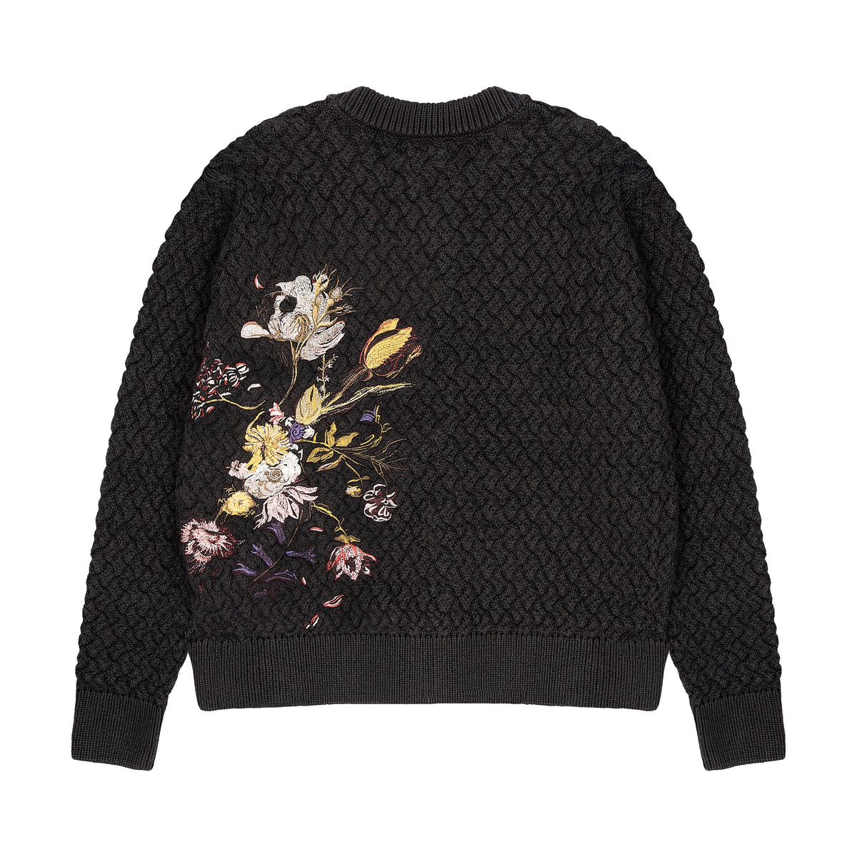 Derschutze "garden of eden" Cardigan anthracite