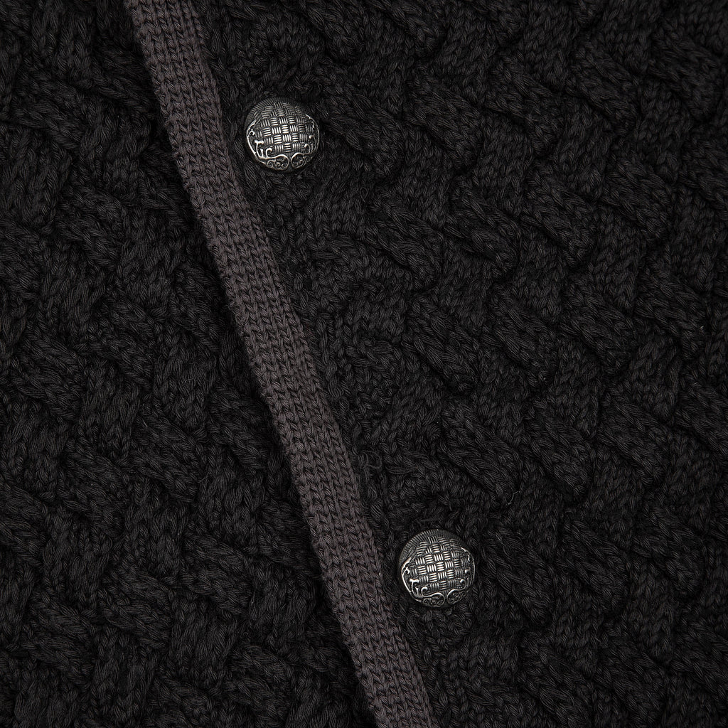 Derschutze "garden of eden" Cardigan anthracite