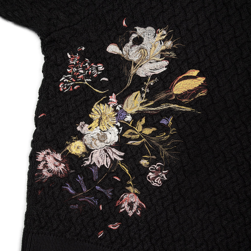 Derschutze "garden of eden" Cardigan anthracite