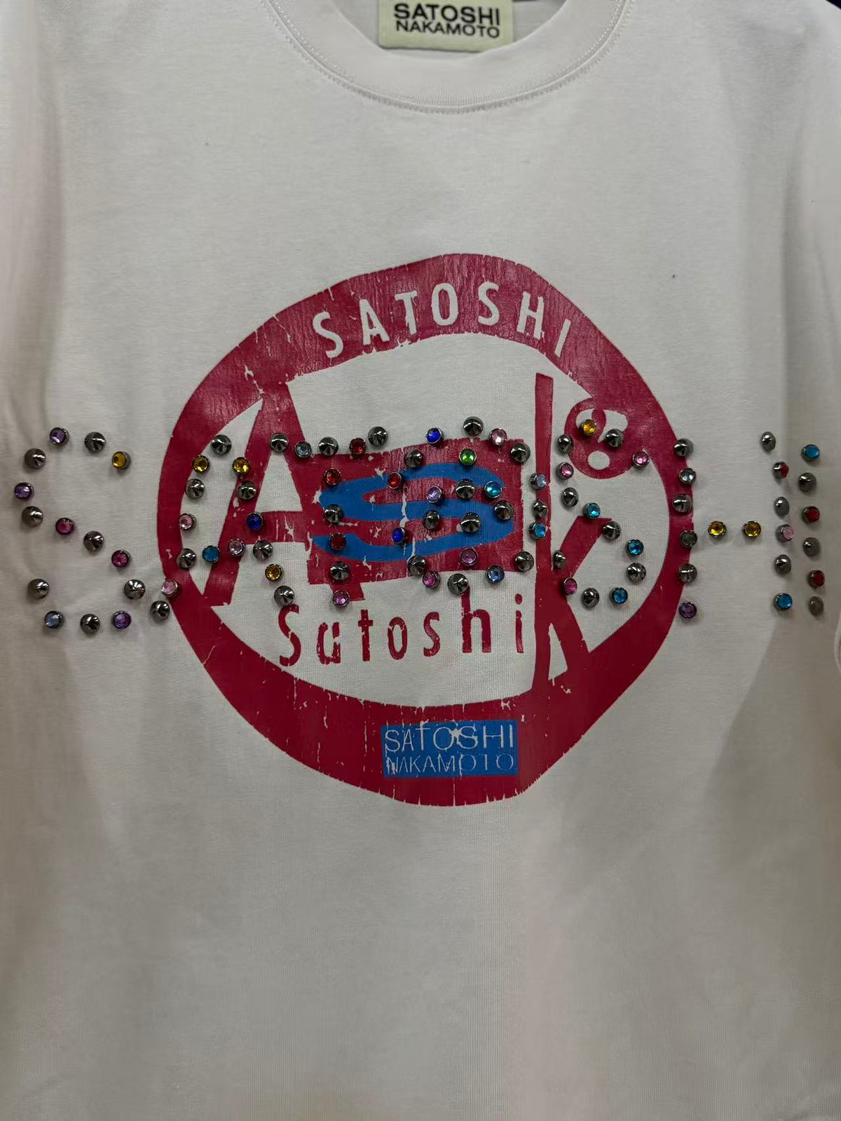 Satoshi Nakamoto Vintage Street‑wear Tee
