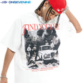 ONSEVENINE "Find Your Fire" Vintage Car Graphic Tee