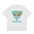 Casablanca Tennis Club Orange Tree Graphic T-Shirt - White