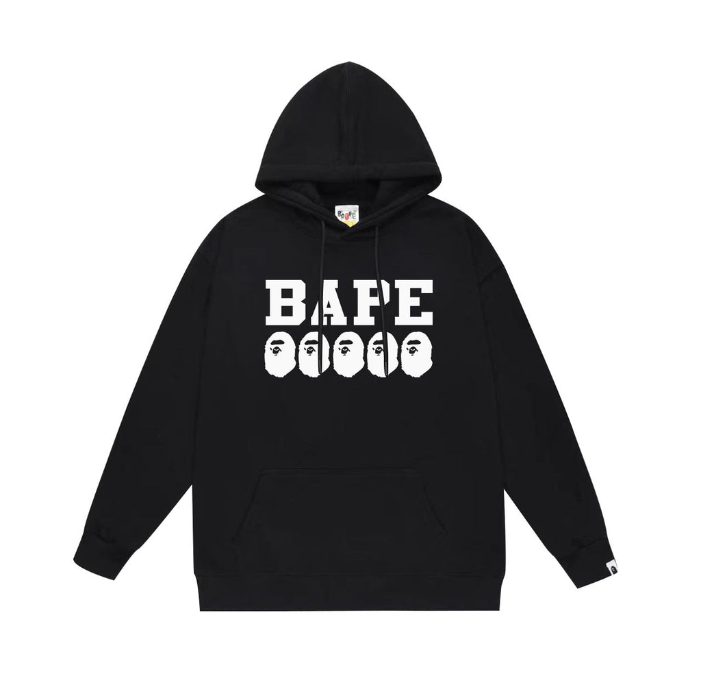 BAPE Multi APE Head Logo Pullover Hoodie